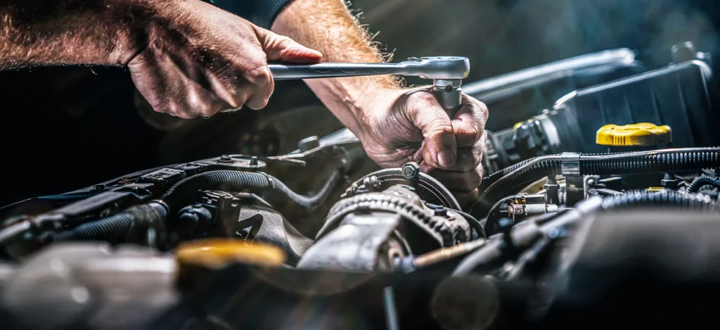 Onderhoud van auto
